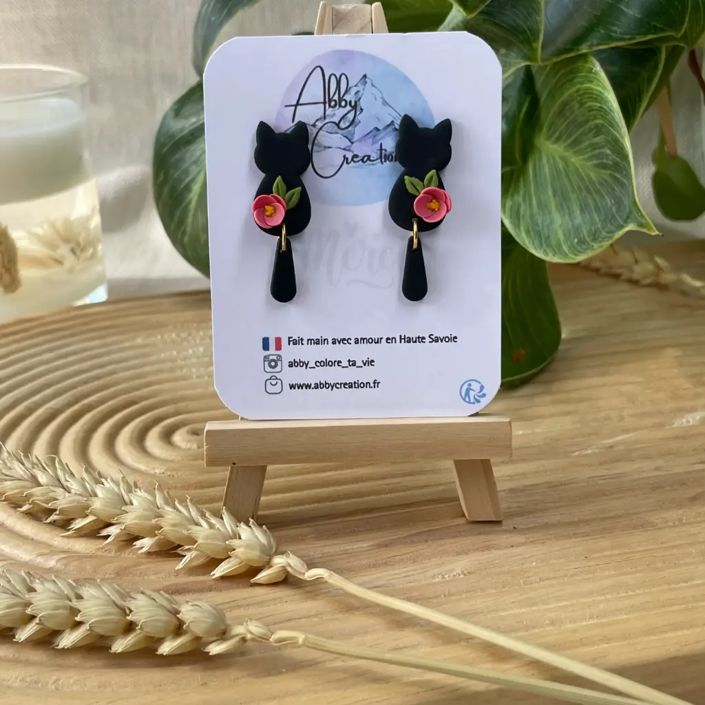 Collection Halloween - Les Chats Fleur