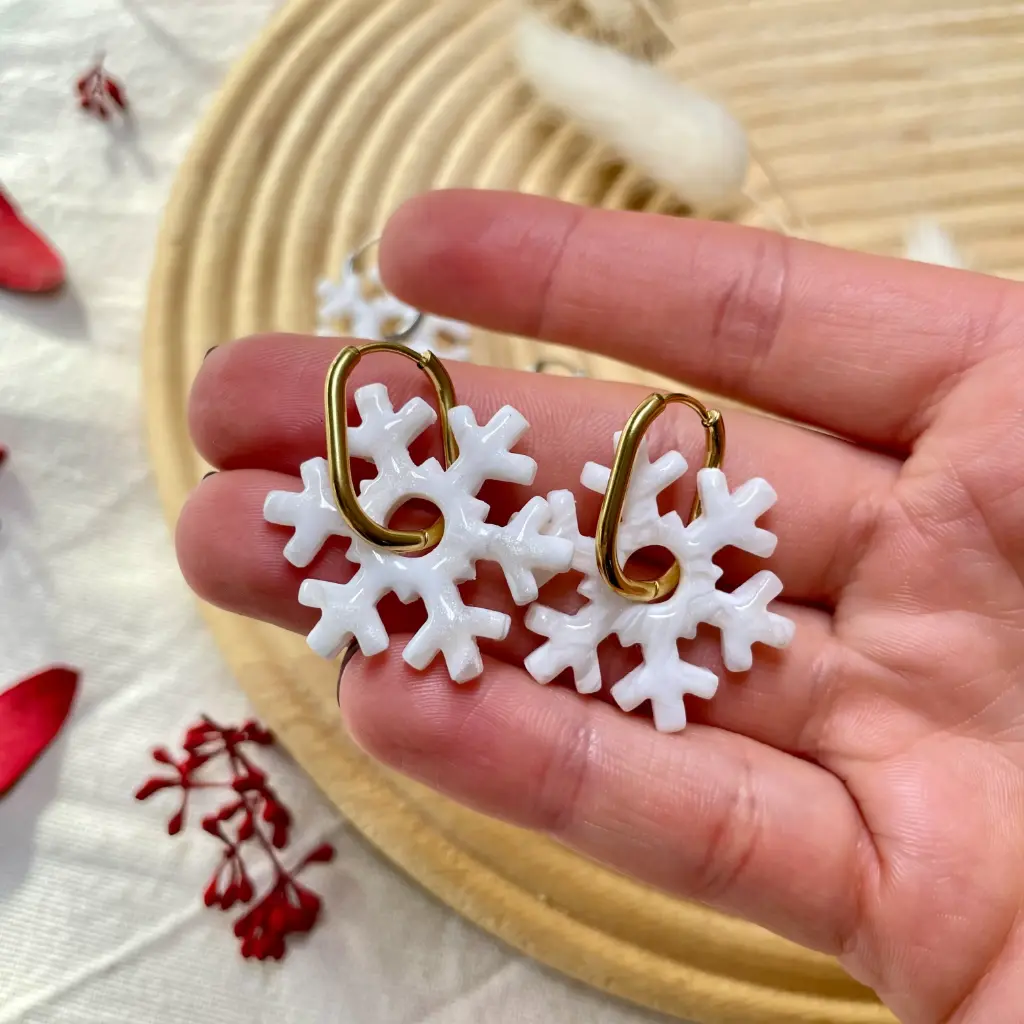 Collection Noël : Créole Grand Flocon