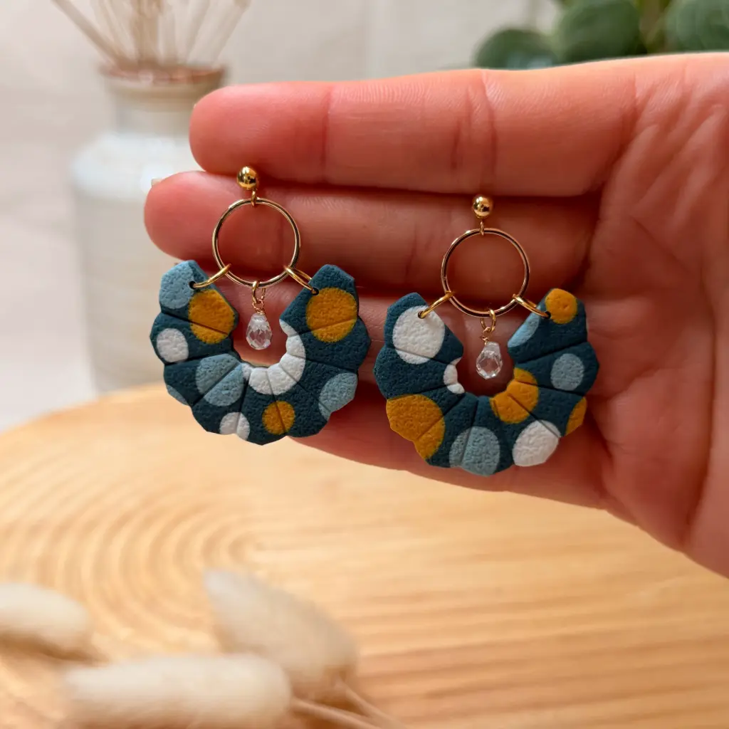 Bleu Tacheté : les Eventails