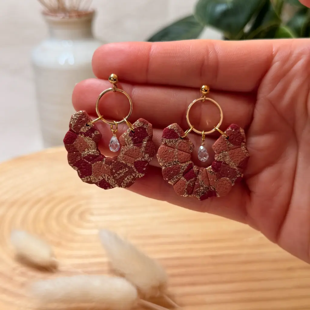 Marron Marbré : les Eventails