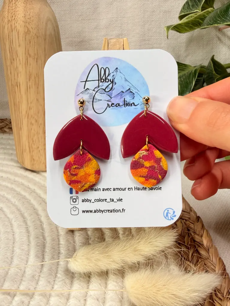 Orange et Prune : Les Double Feuilles