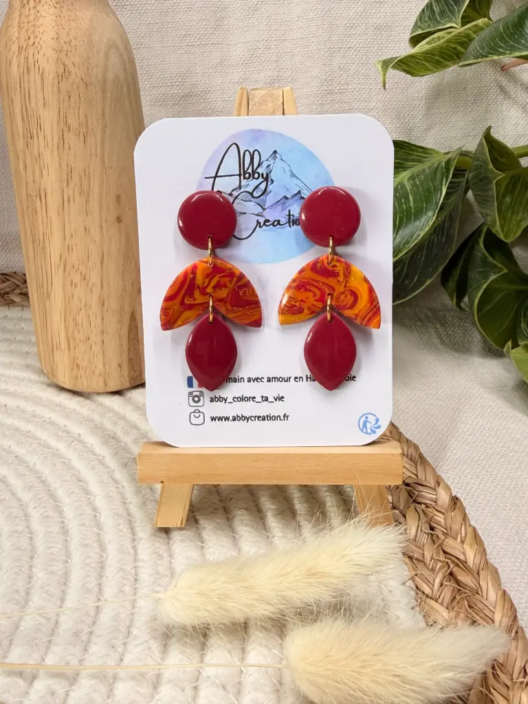 Orange et Prune : Les Grandes Triple Feuilles 