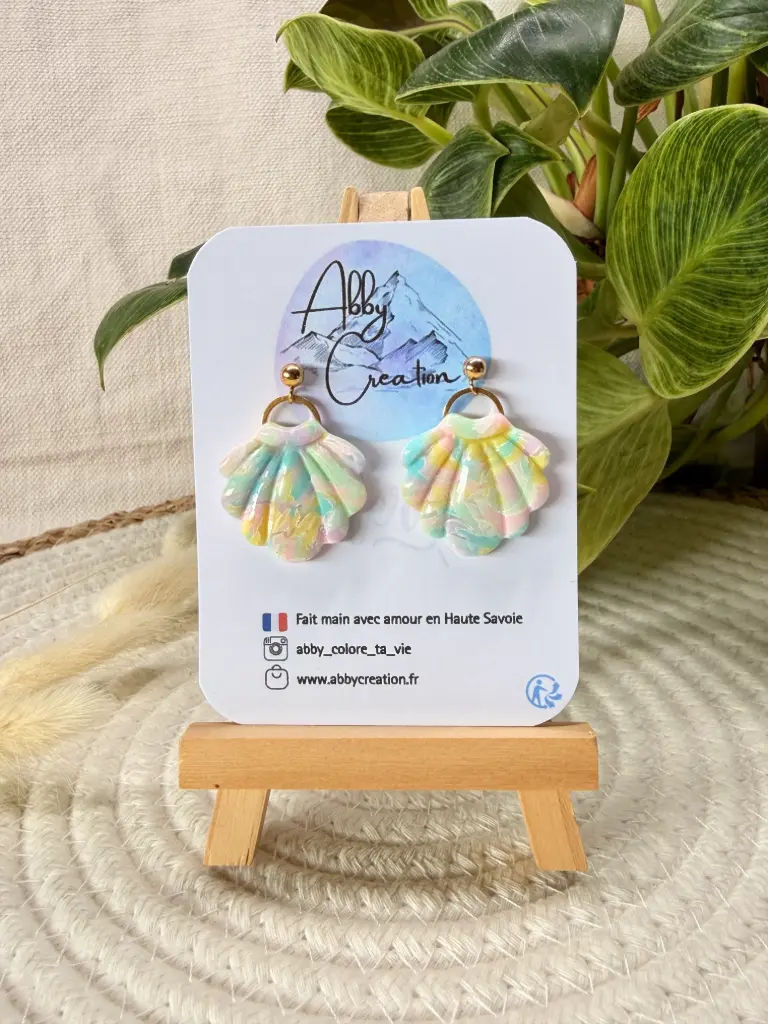 Pastel : les Coquillages