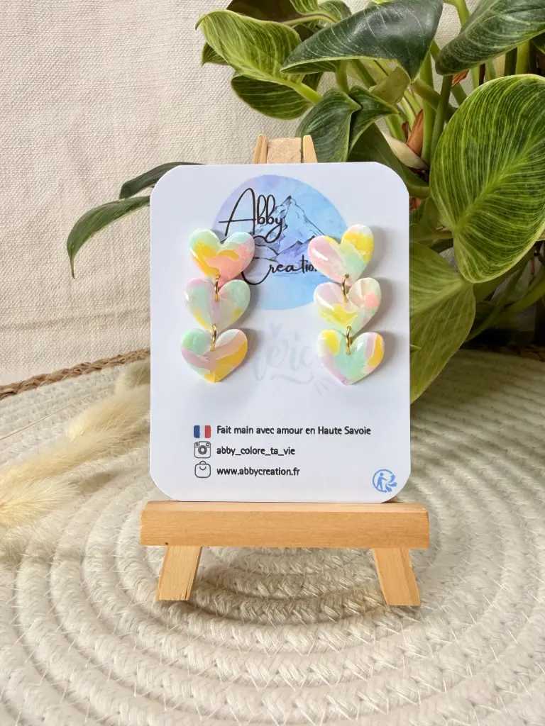 Pastel : les Triple Coeurs 
