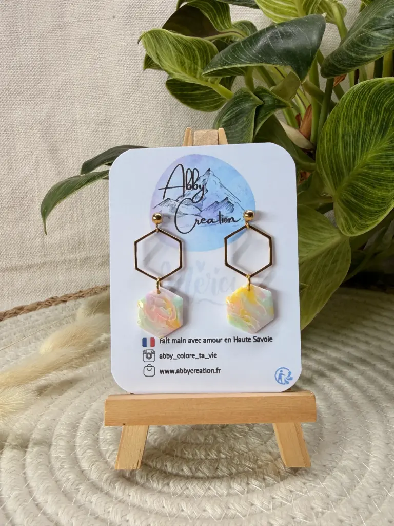 Pastel : les Hexagones