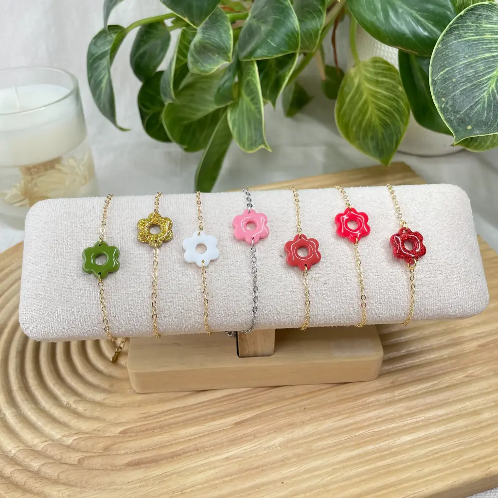 Les Bracelets Fleurs