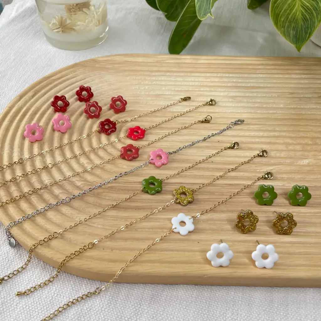 Parure Fleurs