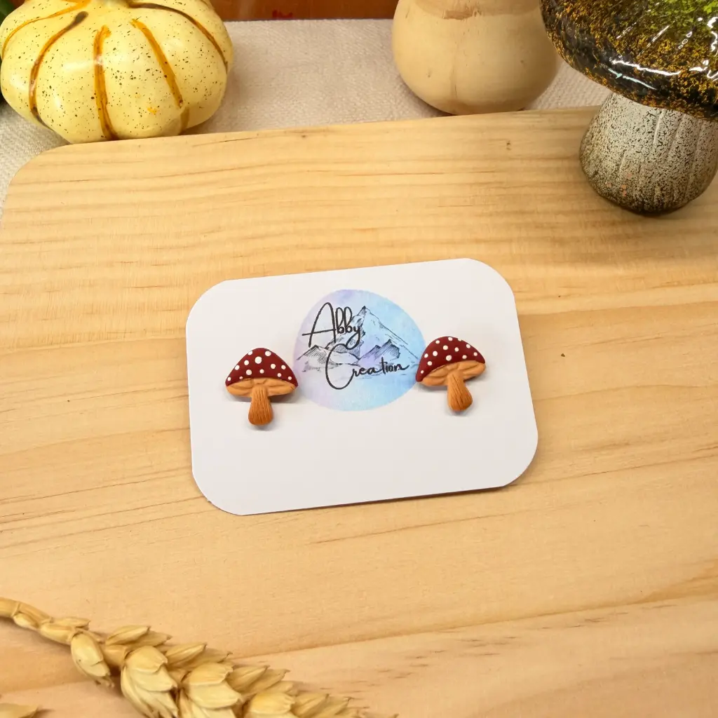 Collection Automne : Puces Champignons 
