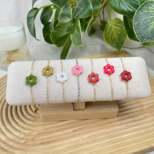 Les Bracelets Fleurs
