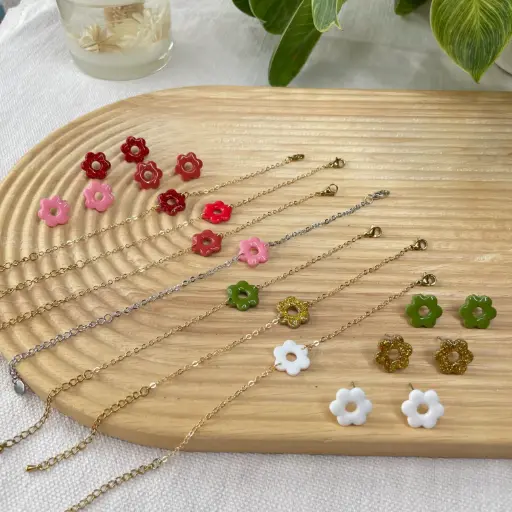 Parure Fleurs