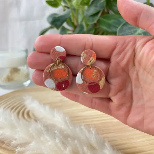 Boucles Marron Tachetées : Les Rondes 