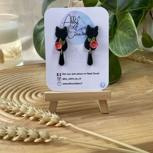 Collection Halloween - Les Chats Fleur