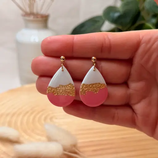 Blanc et Rose : Les Gouttes 