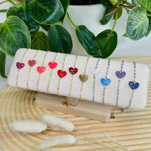 Bracelet mini coeur 