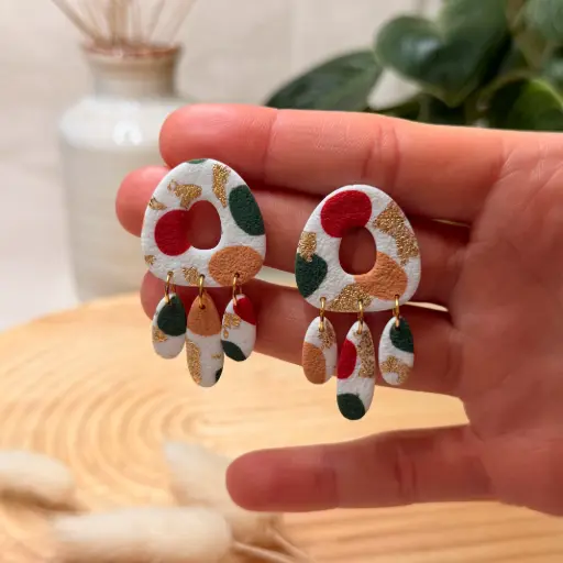 Terrazzo Vert Rouge : les Olma