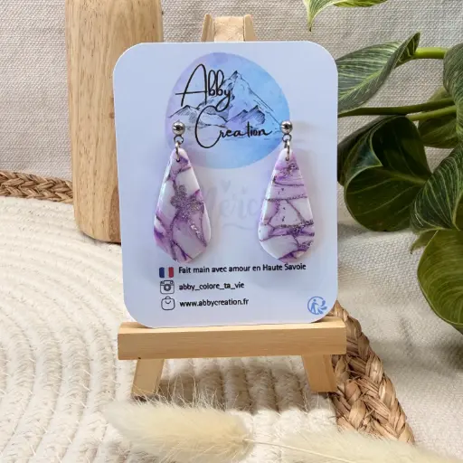 Marbré Violet : Les Ella 