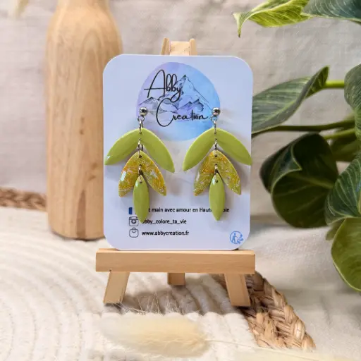 Marbré vert : Les Triple Feuilles