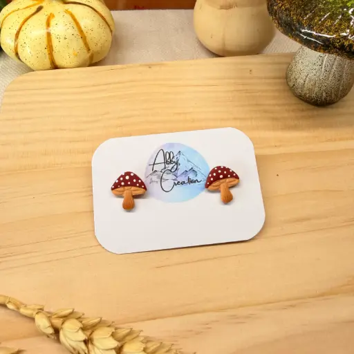 Collection Automne : Puces Champignons 